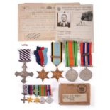 A Second World War Distinguished Flying Cross Group of Five Medals, to Squadron Leader B.D.