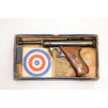 PURCHASER MUST BE 18 YEARS OR OVER A Haenel Air Pistol, .177 calibre, numbered 4443, with blued