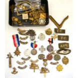 A First World War 1914-15 Star, to T-1814 DVR.C.LEES, A.S.C.; a Silver War Badge, No.286625; a