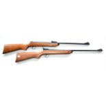 PURCHASER MUST BE 18 YEARS OR OVER Two BSA Meteor Break Barrel Air Rifles, one in .22 calibre, the