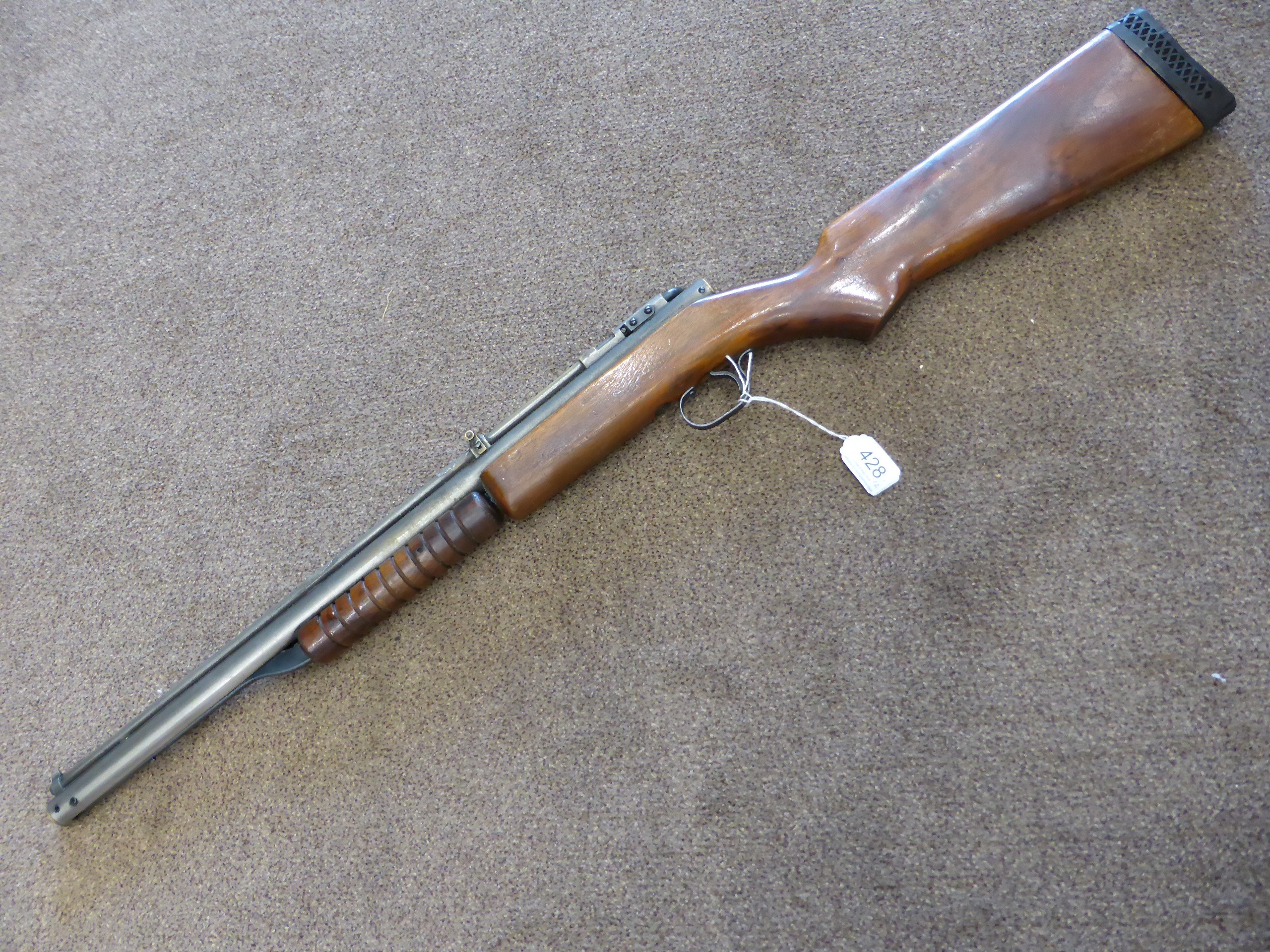 PURCHASER MUST BE 18 YEARS OR OVER A Benjamin Franklin Model 312 Pump Action Air Rifle in .22 - Image 2 of 14