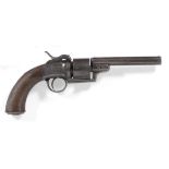 A Rare Witton, Daw & Co. ''Improved Gas-Seal'' Percussion Six Shot Single Action Revolver, the 14.