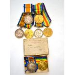 Three First World War Pairs to the Royal Engineers, each comprising British War Medal and Victory