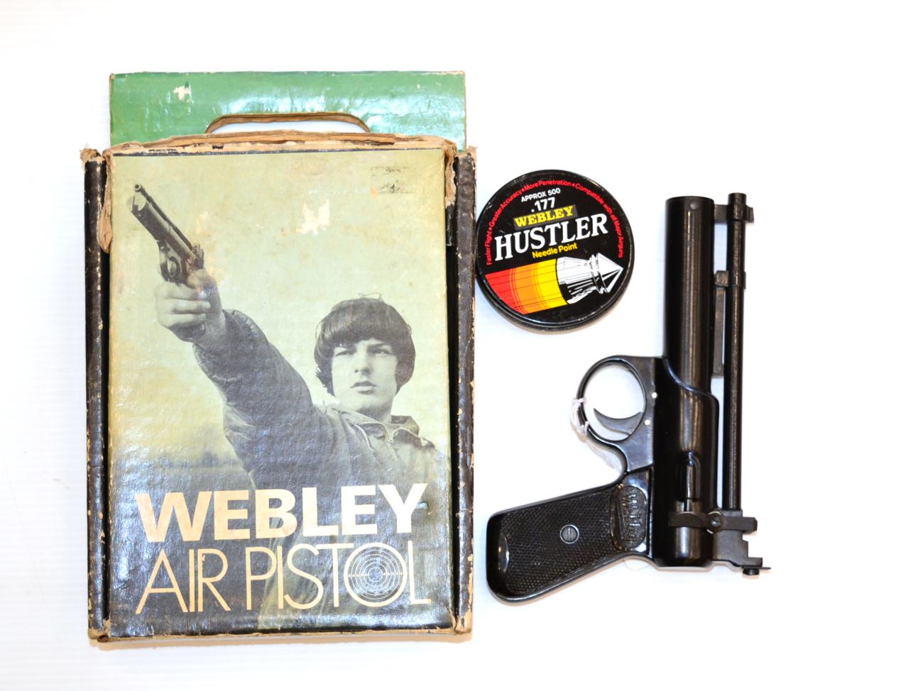 PURCHASER MUST BE 18 YEARS OR OVER A Webley & Scott Junior MK.II .177 Calibre Air Pistol, numbered