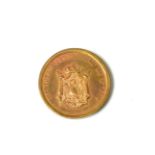 Napoleonic: Minister Secretary of State, Uniface Member Badge, 1806, bronze, 41 mm