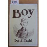 Dahl (Roald) Boy, Tales of Childhood, 1984, Cape, first edition, signed by the author (1985), dust