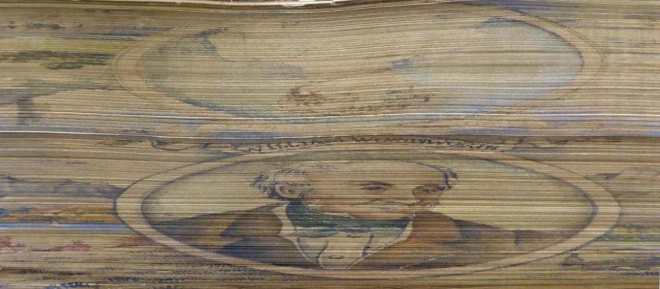 Fore-Edge Painting Wordsworth (William), The Poetical Works of William Wordsworth, 1869, Moxon, - Image 2 of 2