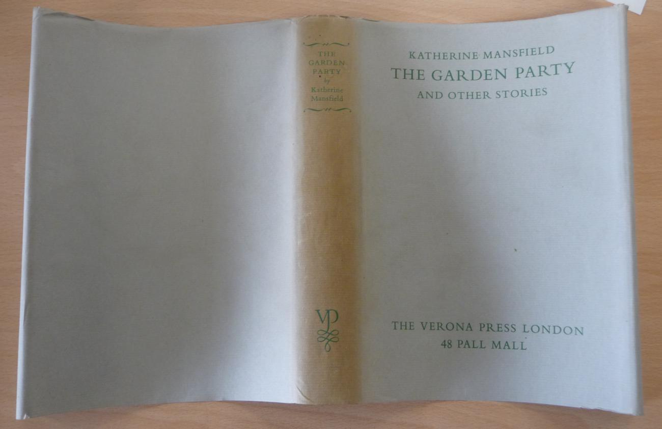 Mansfield (Katherine) The Garden Party, 1939, Verona Press, numbered limited edition of 1200, - Image 2 of 3