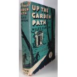 Burton (Miles) Up The Garden Path, 1941, The Crime Club, first edition, gift inscription to