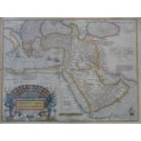 Turkish Empire [Ortelius (Abraham)], Turcici Imperii Descriptio, nd. [1570-1579], hand-coloured map,