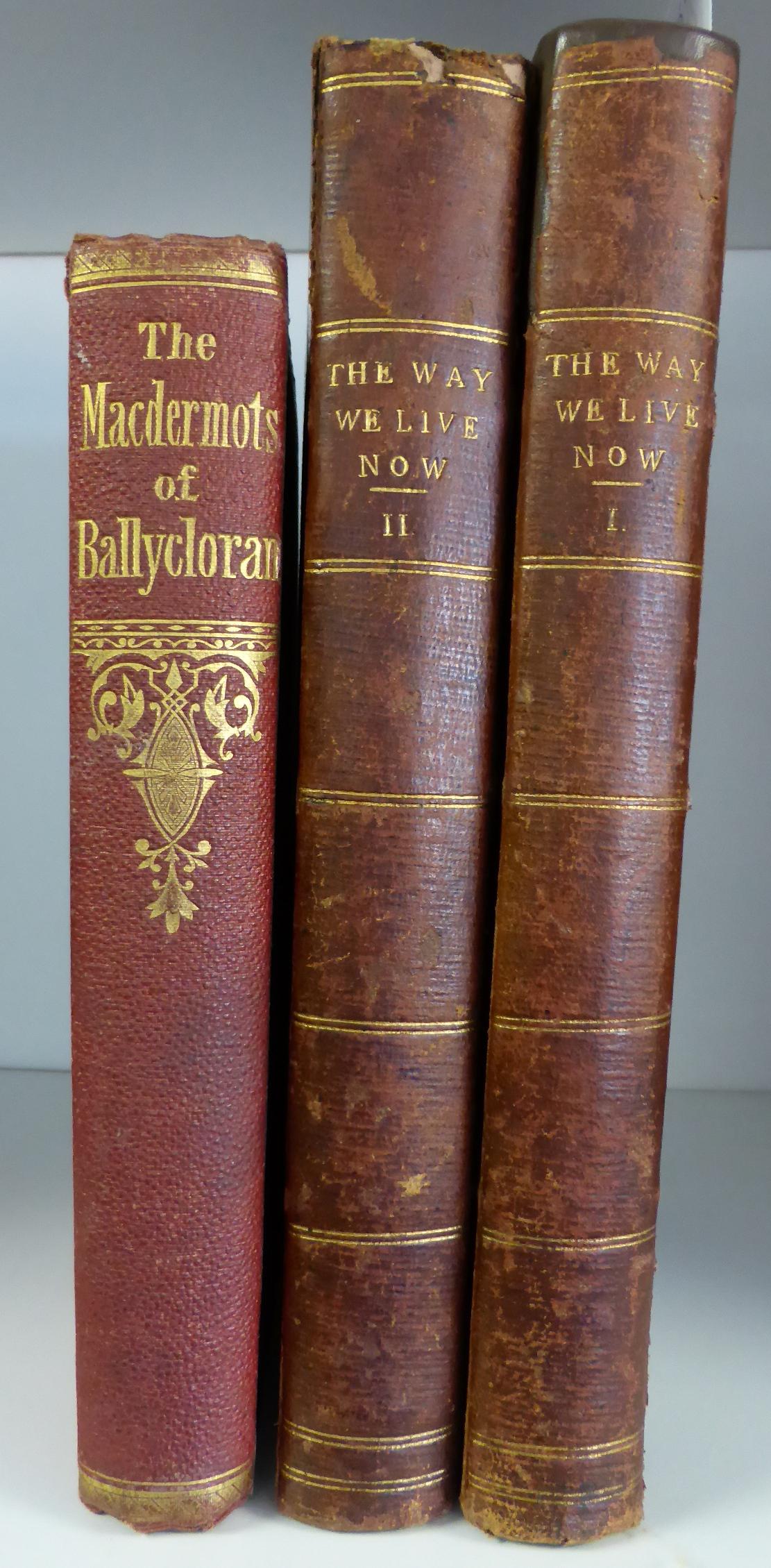 Trollope (Anthony) The Way We Live Now, 1875, Chapman and Hall, first edition, two volumes, plates