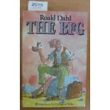 Dahl (Roald) The BFG, 1984, Cape, reprint, signed by the author (1985), dust wrapper Fine/Fine (