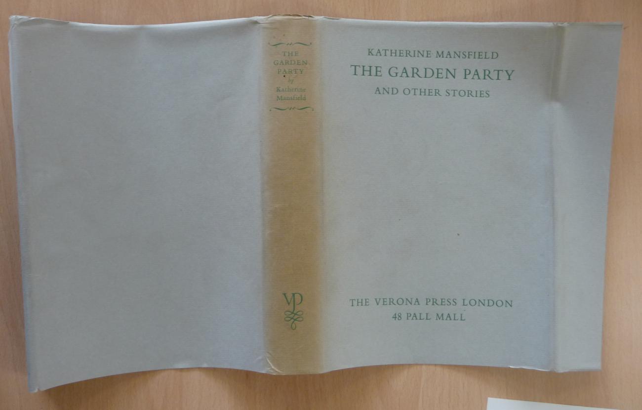 Mansfield (Katherine) The Garden Party, 1939, Verona Press, numbered limited edition of 1200, - Image 3 of 3