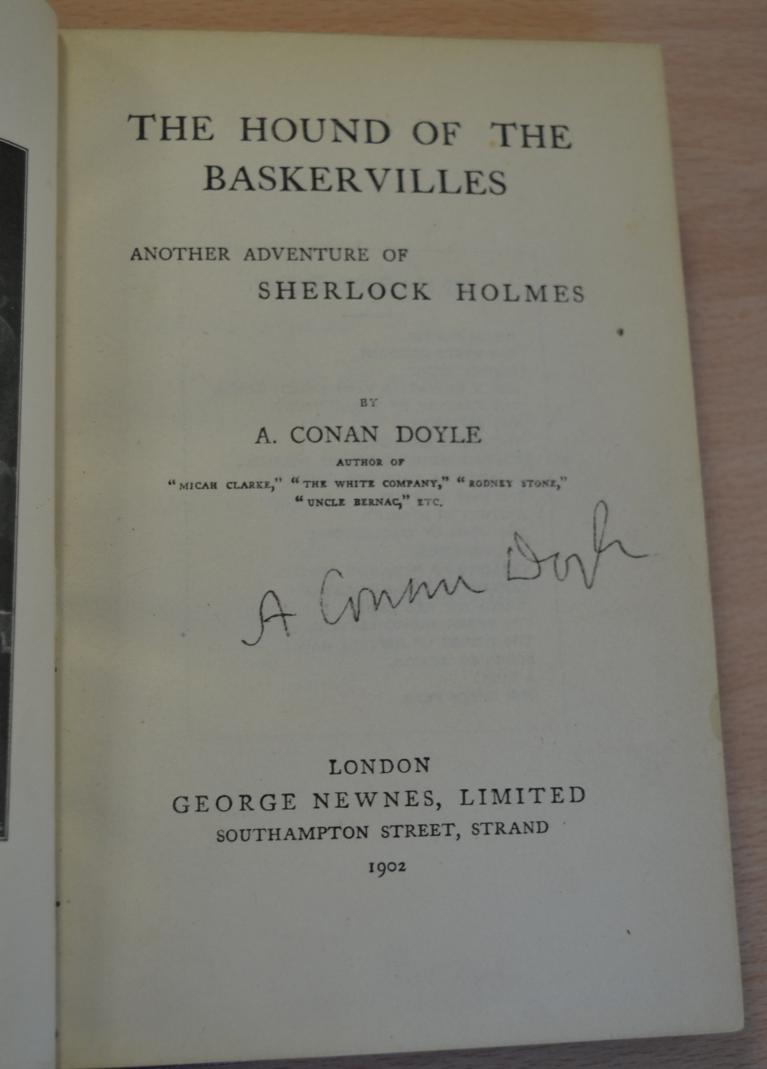 Doyle (A. Conan) The Hound of the Baskervilles, Another Adventure of Sherlock Holmes, 1902,