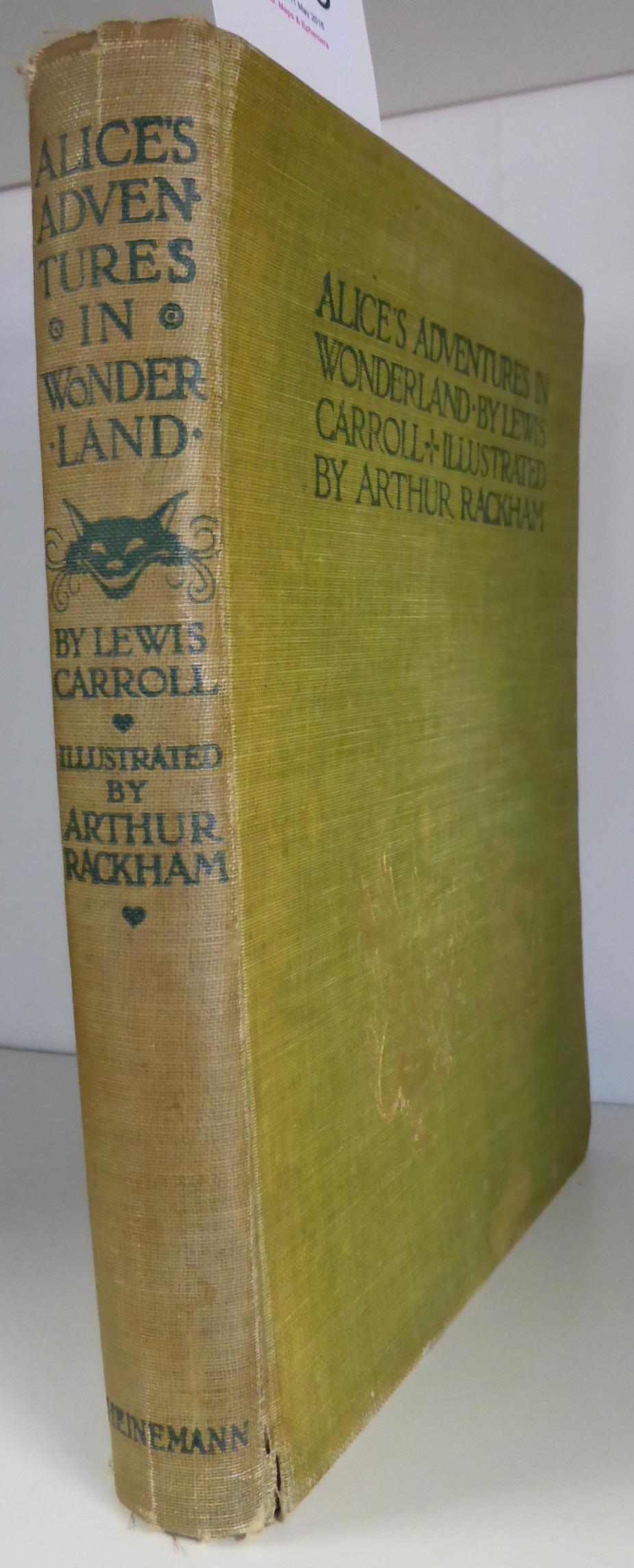 Carroll (Lewis) Alice's Adventures in Wonderland, nd. [?1907], Heinemann, 13 colour plates after