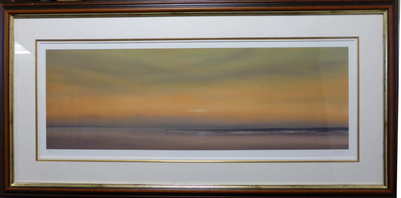 After Lawrence Coulson (b.1962) ''Until Tomorrow'' ''The Blazing Sky'' Each signed in pencil and - Image 3 of 3