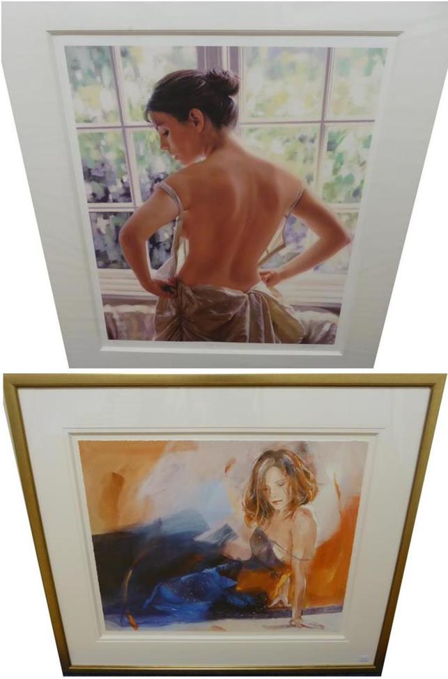 After Christine Comyn (Contemporary) Belgian ''Starry Dress'' Signed in pencil and numbered 60/