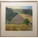 After John Nash RA, NEAC, LG, SWE (1893-1977) ''The Cornfield'' Signed in ink, with the Fine Art