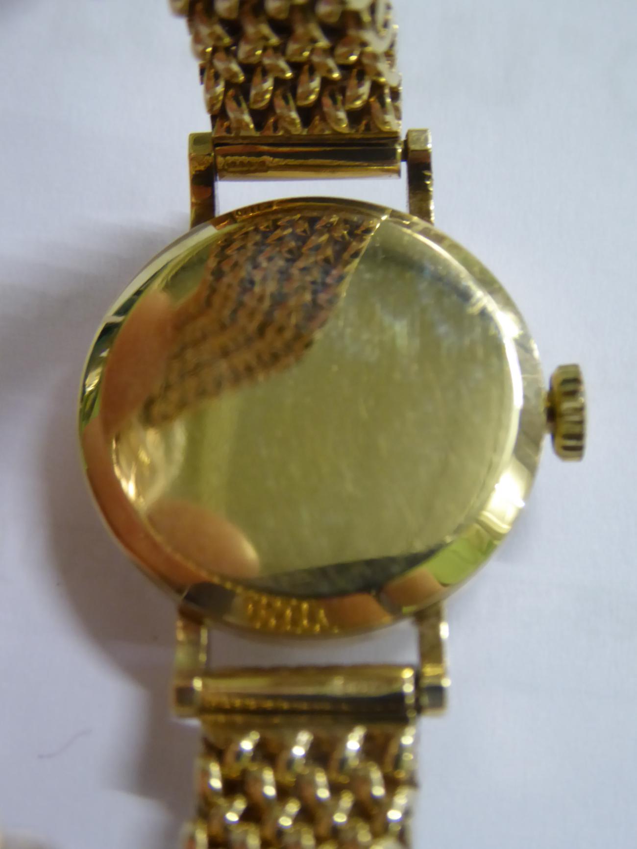 A lady's Omega 9ct wristwatch, associated bracelet, cased - Image 3 of 3