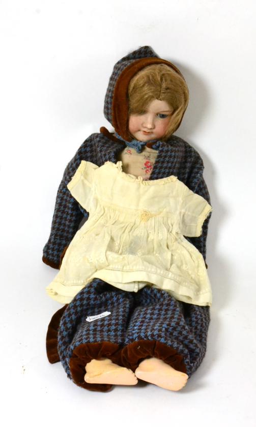 An Armand Marseille bisque head doll