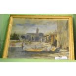 J Barrie Haste (20th century) Rome, watercolour, signed