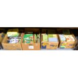 Assorted volumes including children's books, fiction, sport (in five boxes)