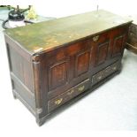 An 18th century mule chest