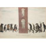 After Laurence Stephen Lowry RA (1887-1976) ''The Meeting Point'' Signed in pencil, with the