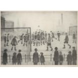 After Laurence Stephen Lowry RA (1887-1976) ''The Football Match'' Signed in pencil, with the