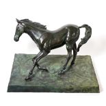 Peter J Bailey (b.1951): ''Spirit of the Horse'', A Bronze Figure of The Darley Arabian, on a