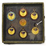 A Group of Six 9ct Gold and Enamel Motorcycle Medals, awarded to W D South, comprising: a Sutton