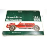 Hans A Muth and Dieter Korp Grand Prix Racing Cards, 1921-1939, a portfolio of prints, fourteen