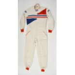 A Sparco Driving Suit, labelled 05.160.CSA1.92, size 60 Buyer's premium of 20% (+VAT) applies to