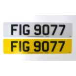 Cherished Registration Number: FIG 9077, with retention certificate Buyer's premium of 10% (+VAT)