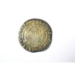 Henry VIII Groat, 2nd coinage, Laker profile bust D, MM lis, obv. hEnRIC VIII D G R AGL Z FRAnC,