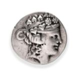 Ancient Greece, Silver Tetradrachm of Thasos (an island in the Aegean Sea off the coast of