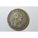 Bank of England Dollar 1804, top leaf to left of 'E' & no stop after REX, obv. metal flaw or