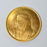 A Bahrain gold coin 16g