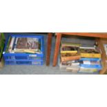 Two boxes of books - antiques, hunting and shooting etc