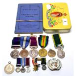 A Group of Three Medals, to 22771404 SGT.F.G.COPEMAN.R.SIGNALS, comprising General Service Medal