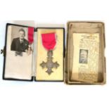 An MBE (Civil), awarded to Mr Tom Wadsworth, former Inspector of the Calder and Hebble sections of