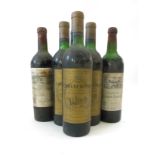 Chateau La Lagune 1956, Ludon; Chateau Haut Batailley 1966, Pauillac; Chateau Pichon Lalande 1960,