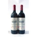 Chateau Grand Puy Lacoste 1990, Pauillac (x2) (two bottles) U: high fill, slightly bin soiled