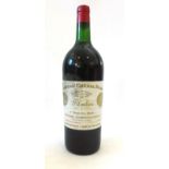 Chateau Cheval Blanc 1969, Saint-Emilion Grand Cru, magnum U: into neck, slightly soiled label