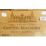 Chateau Beaumont 1998, Haut-Medoc, owc (twelve bottles)