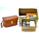 Leica Mini Zoom Compact Camera in leather case and original box, Canon Power Shot A610 (in