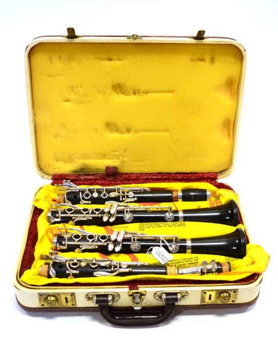 Boosey & Hawkes Pair Of Symphony 1010 Clarinets (B flat and A) with B&H BM2 1010 mouthpiece and