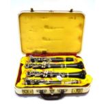 Boosey & Hawkes Pair Of Symphony 1010 Clarinets (B flat and A) with B&H BM2 1010 mouthpiece and