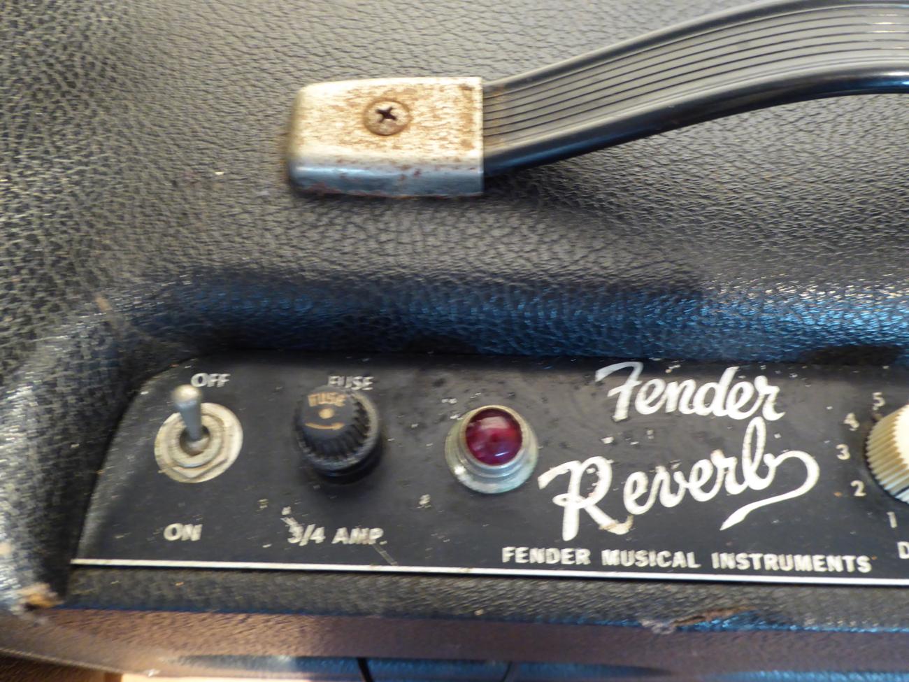 Fender Blackface Reverb Amp Unit, made in U.S.A. - Image 3 of 5