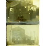 Nunthorpe. A collection of fifty six postcards. Includes social history, real photographic, station,